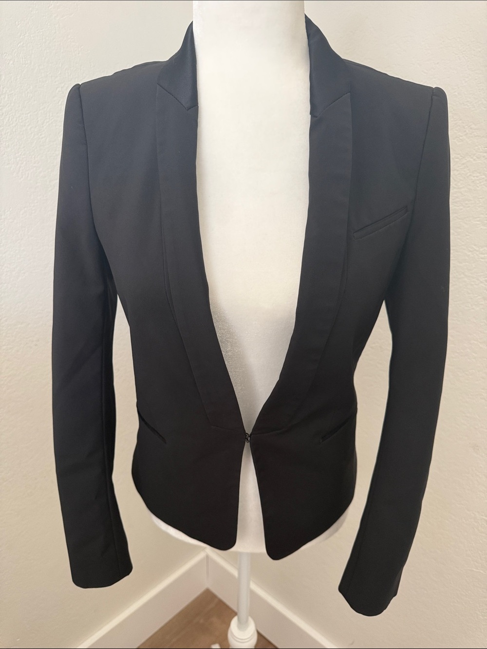 Zara Basic Black Women's Blazer Jacket